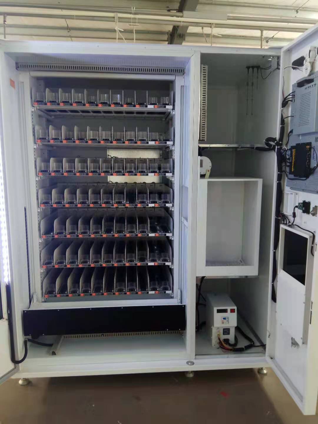 big elevator vending machine